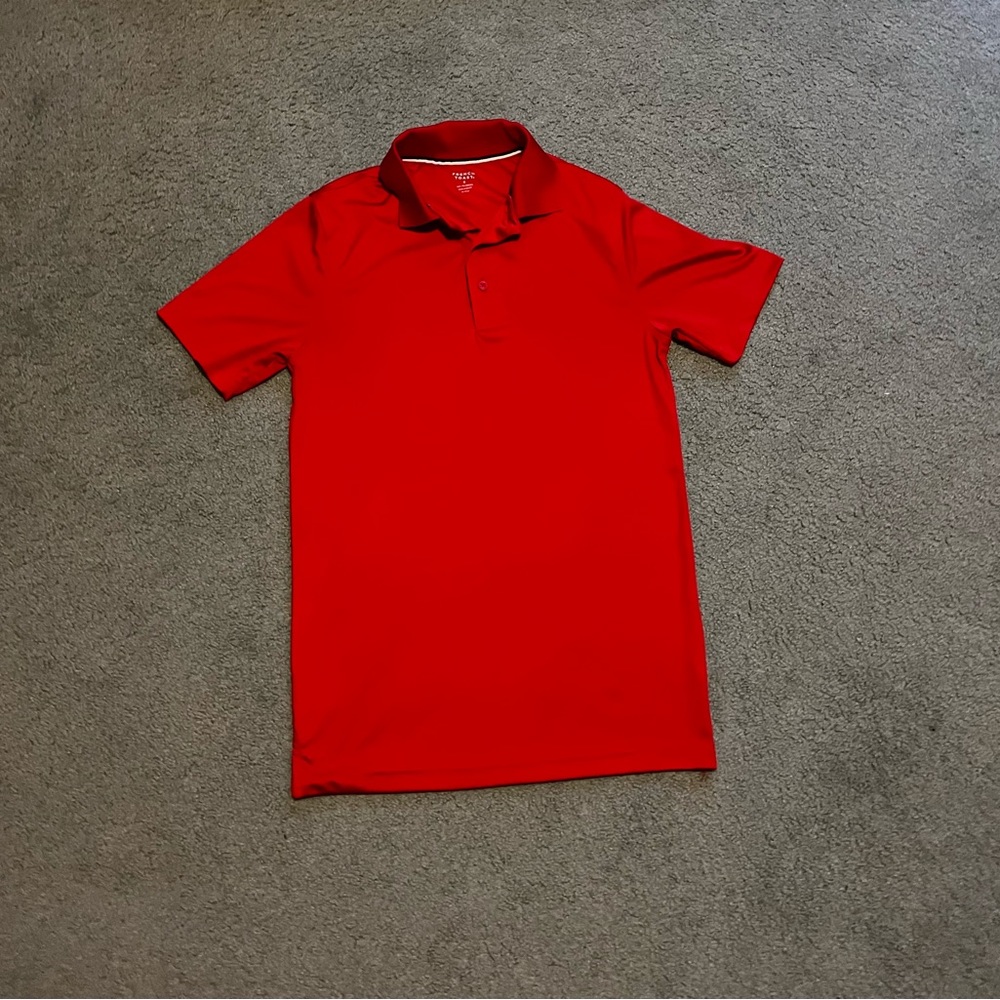 French Toast Red Polo Shirt Men’s